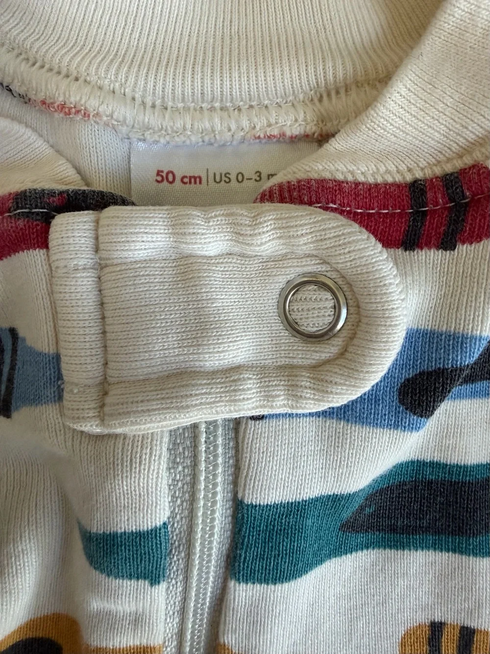 Hanna Andersson HannaJames Sleeper in Crayon Print, Size 0-3 Months
